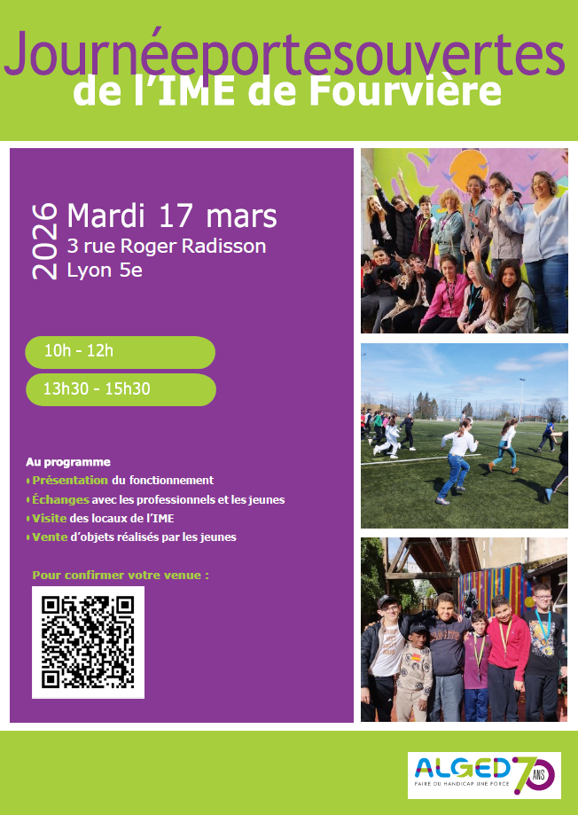 Journée Portes Ouvertes à l'IME de Fourvière